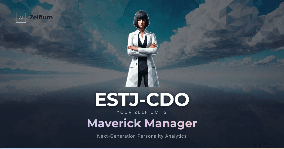 ESTJ-CDO personality type