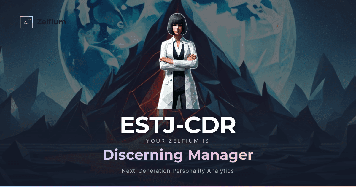 ESTJ-CDR personality type
