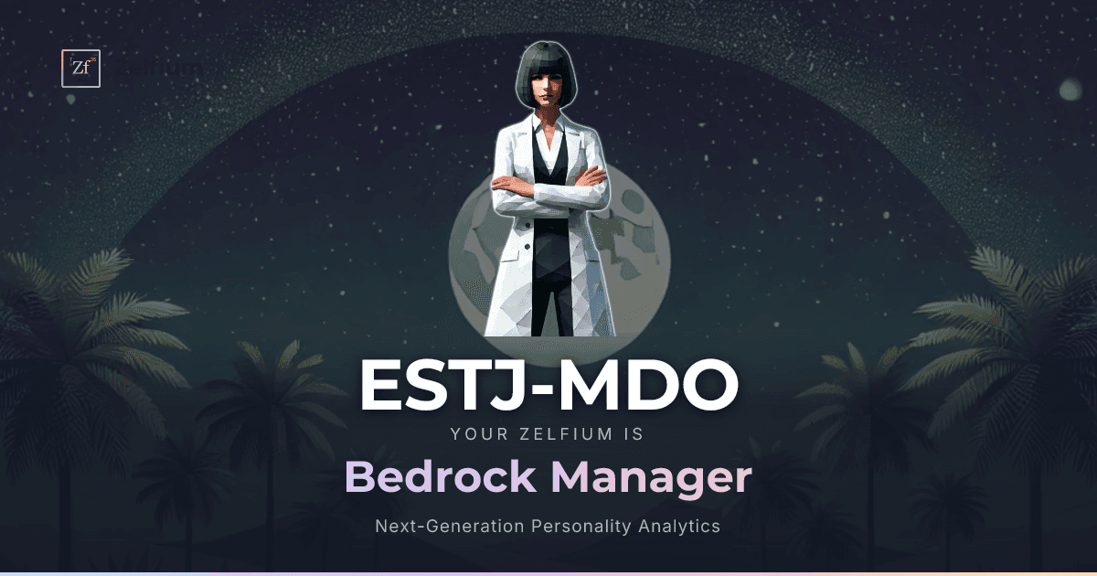 ESTJ-MDO personality type