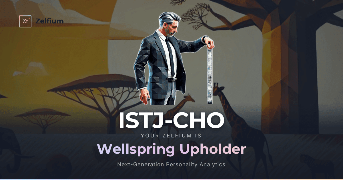ISTJ-CHO personality type