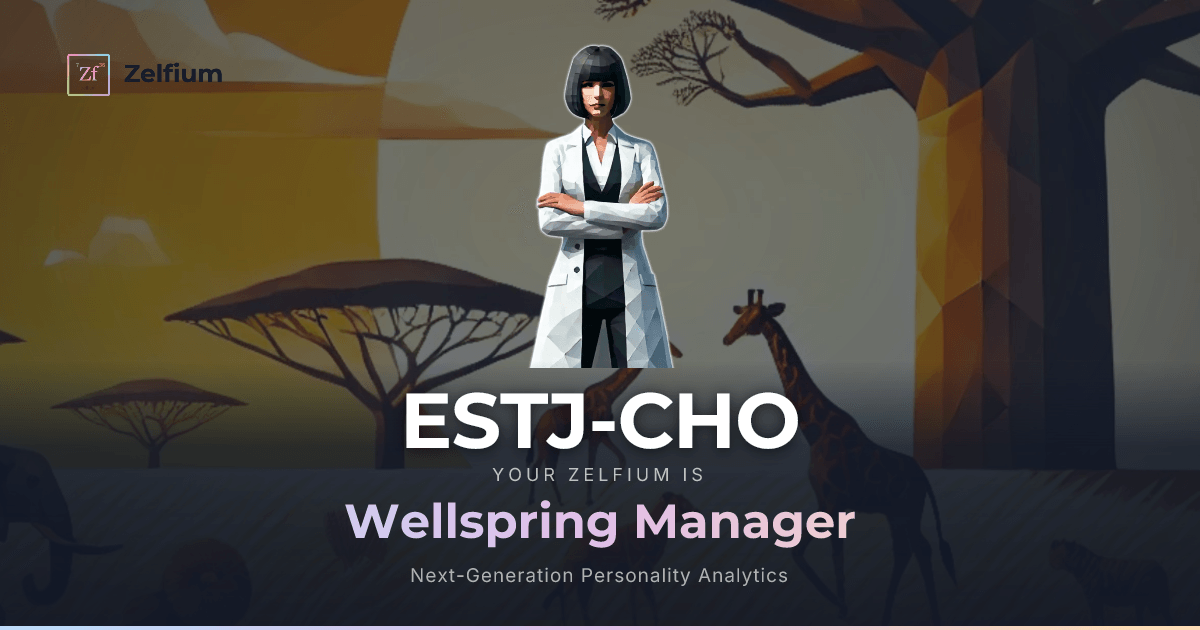 ESTJ-CHO personality type