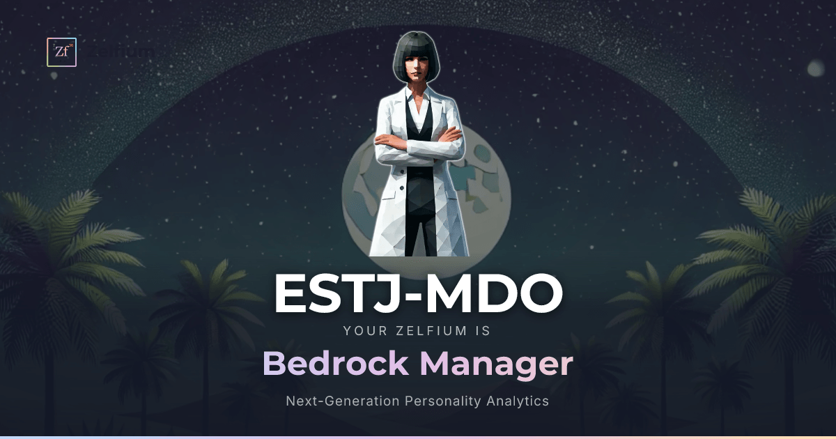 ESTJ-MDO personality type